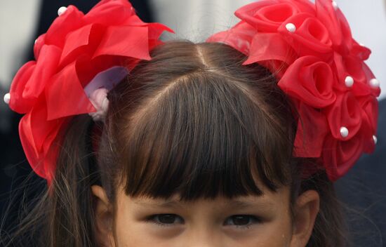 Первое сентября в регионах России