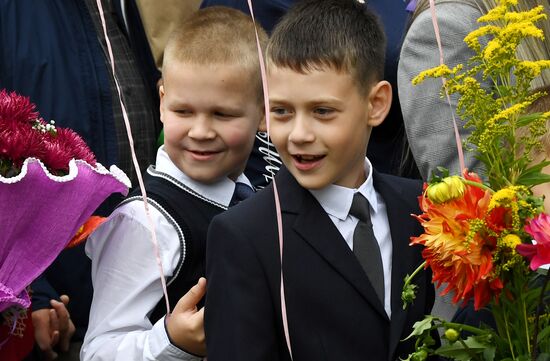 Первое сентября в регионах России