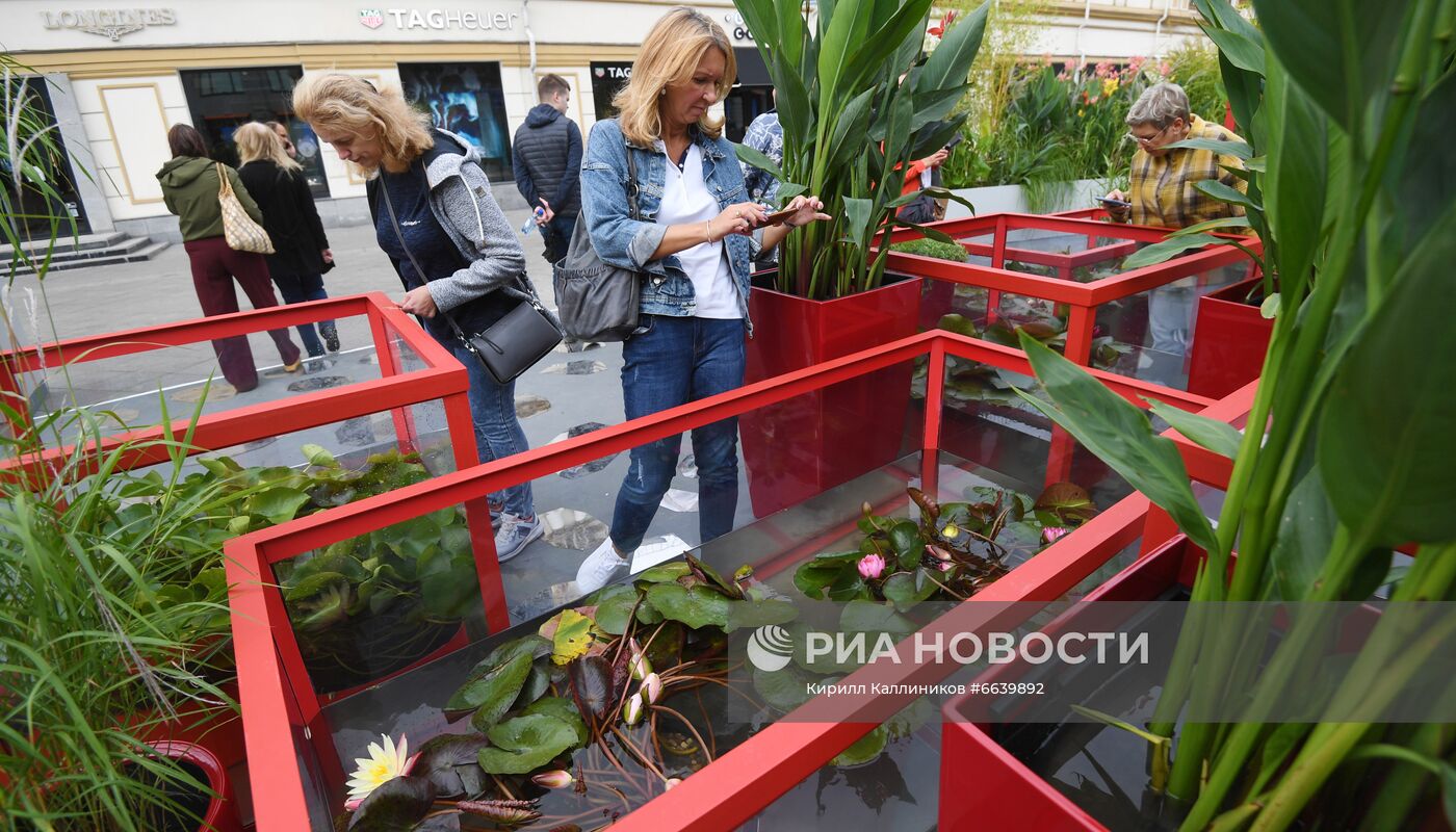 Фестиваль "Цветочный джем" в Москве 