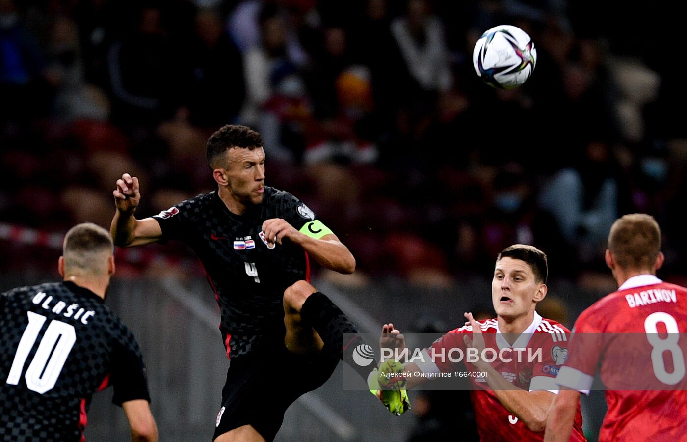 Футбол. Отборочный матч ЧМ-2022. Россия - Хорватия