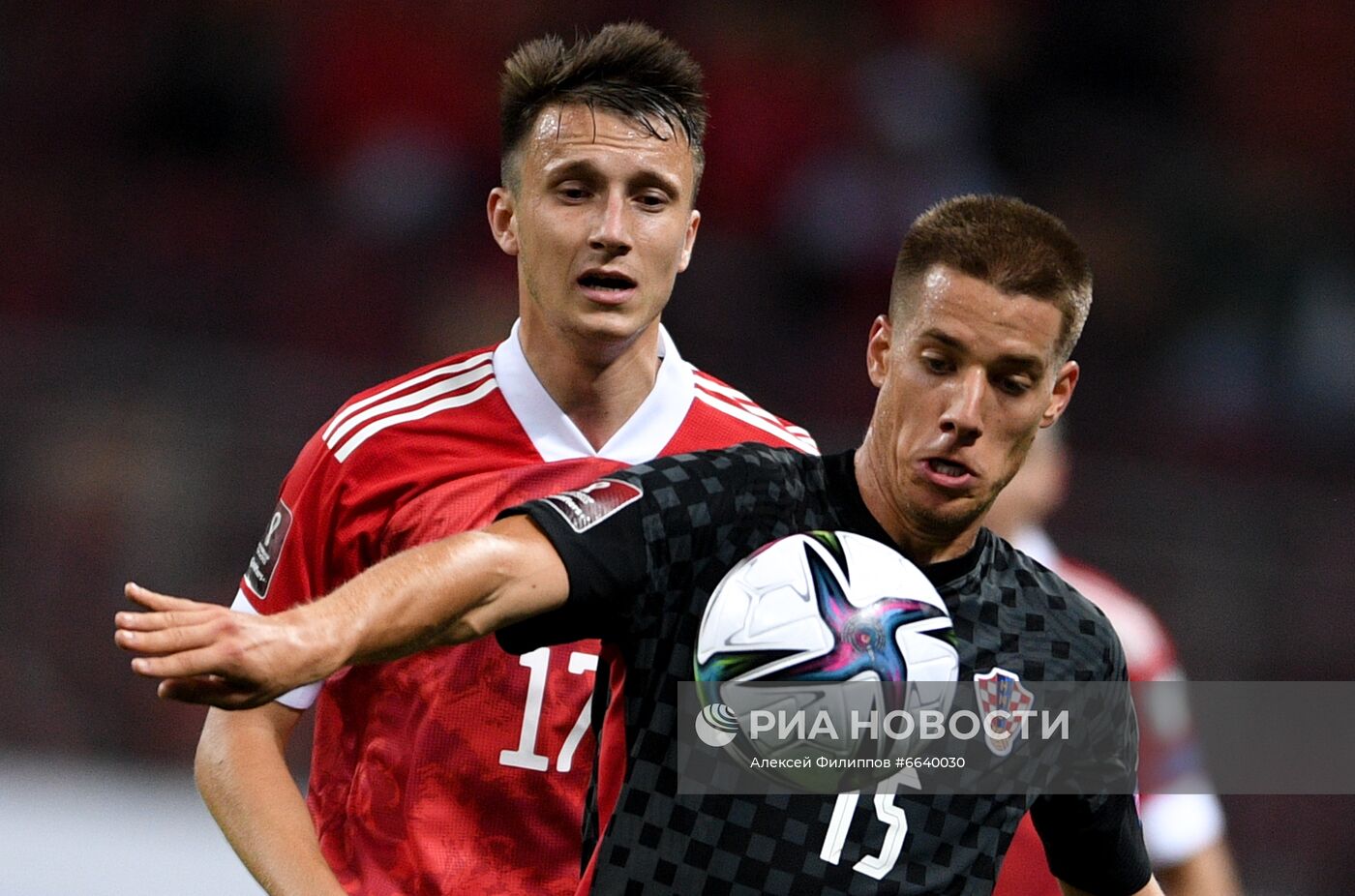 Футбол. Отборочный матч ЧМ-2022. Россия - Хорватия