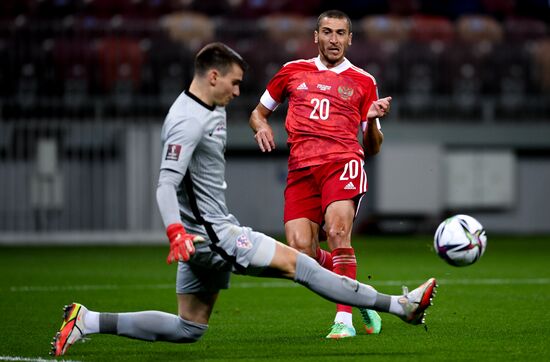 Футбол. Отборочный матч ЧМ-2022. Россия - Хорватия