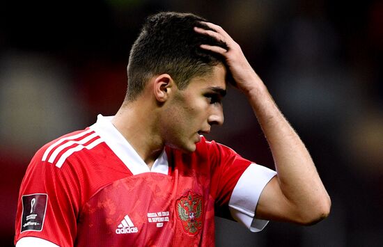 Футбол. Отборочный матч ЧМ-2022. Россия - Хорватия