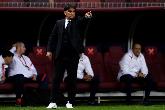 Футбол. Отборочный матч ЧМ-2022. Россия - Хорватия