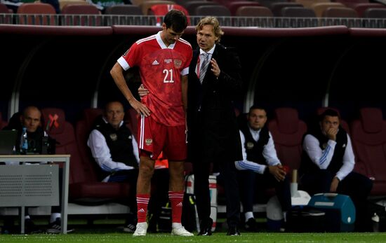 Футбол. Отборочный матч ЧМ-2022. Россия - Хорватия