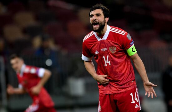 Футбол. Отборочный матч ЧМ-2022. Россия - Хорватия