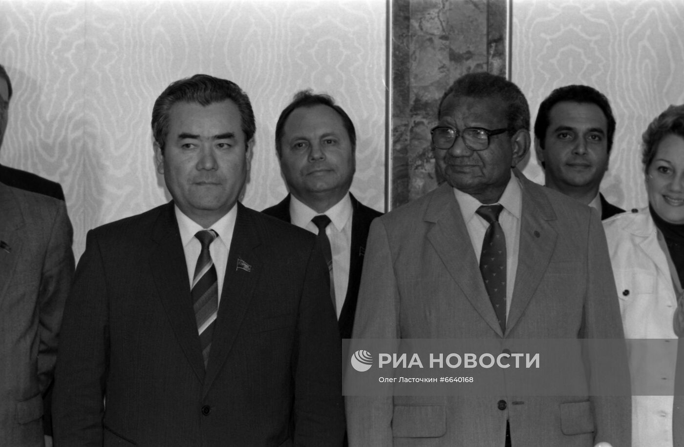 Визит в СССР делегации Национальной ассамблеи народной власти Республики Куба