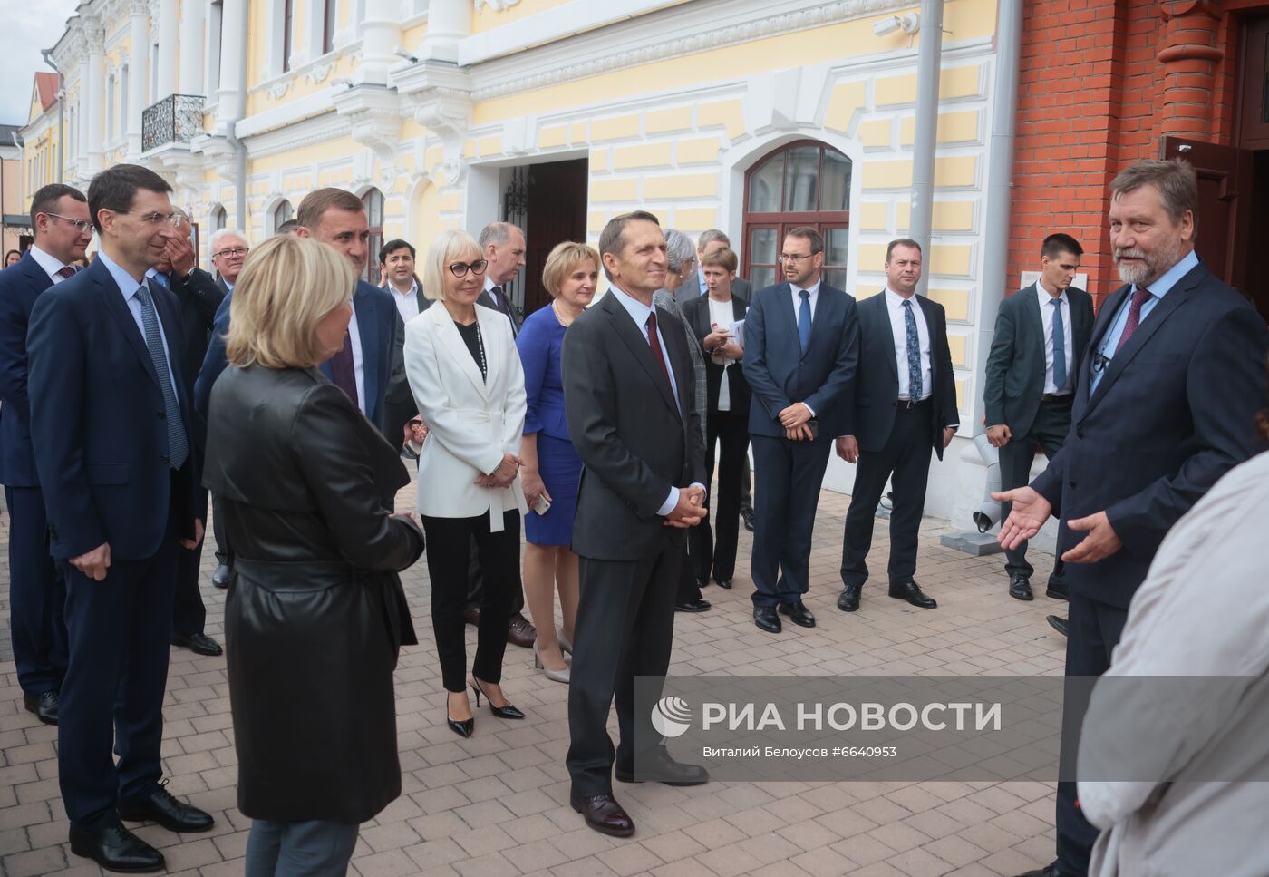 Рабочая поездка председателя РИО С. Нарышкина в Тульскую область