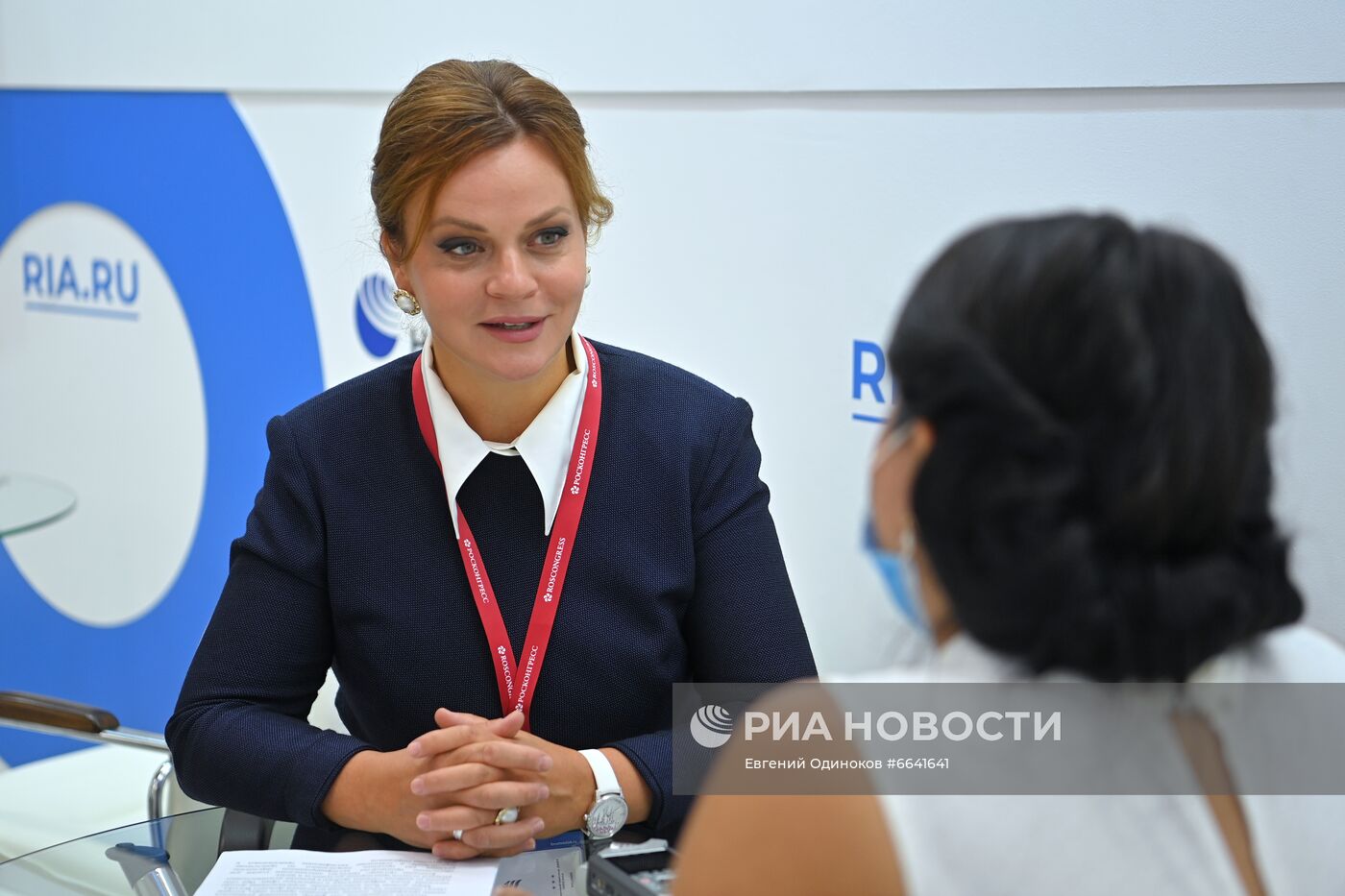 ВЭФ-2021. Работа стенда МИА "Россия сегодня"