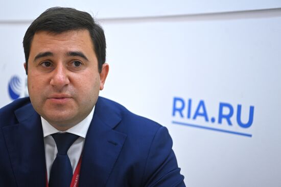 ВЭФ-2021. Работа стенда МИА "Россия сегодня"