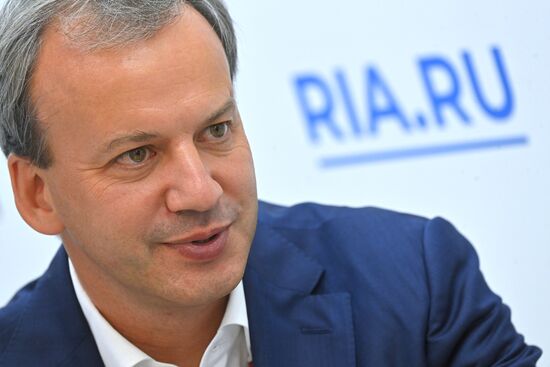 ВЭФ-2021. Работа стенда МИА "Россия сегодня"
