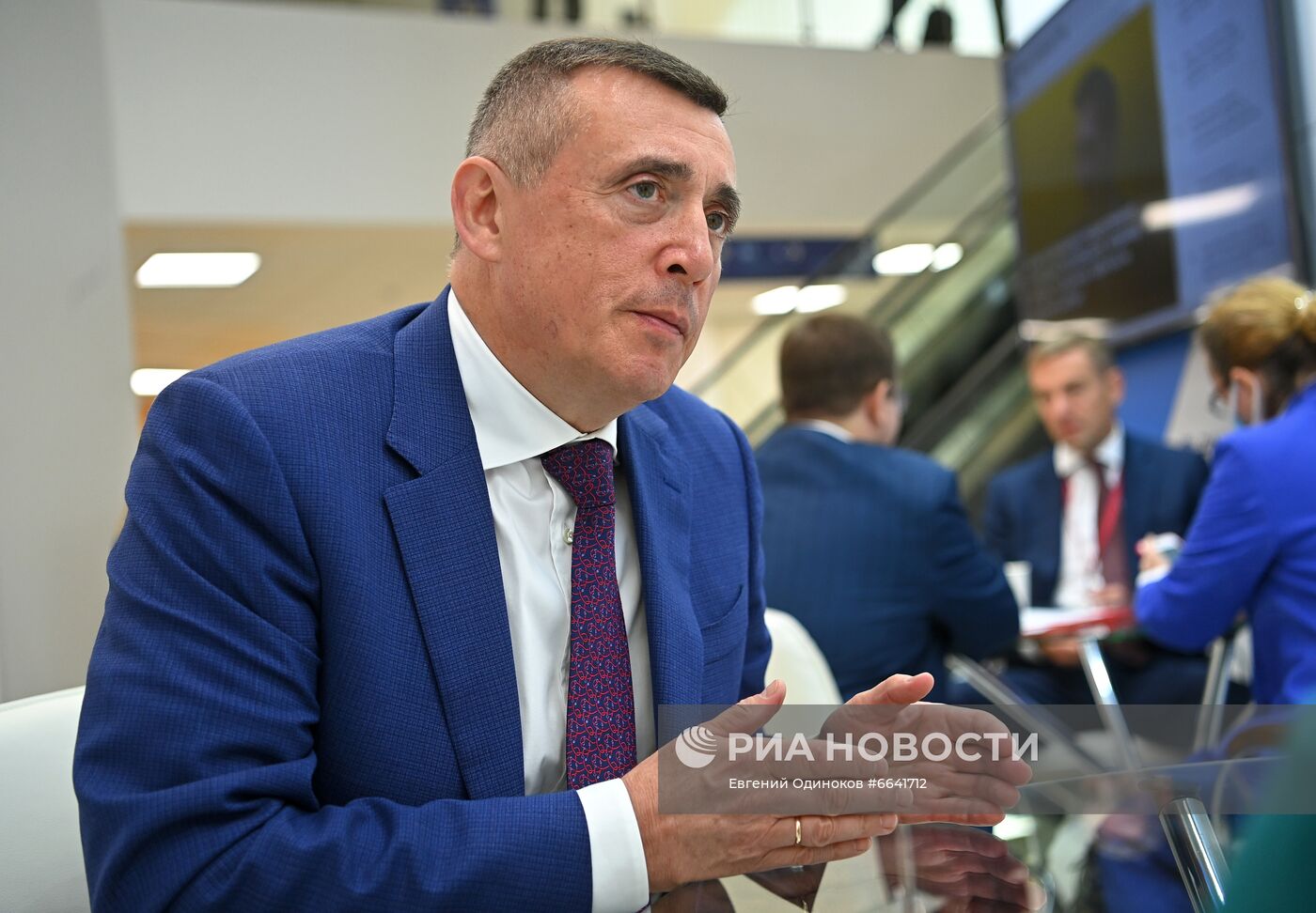ВЭФ-2021. Работа стенда МИА "Россия сегодня"