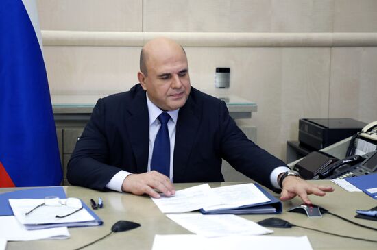 Премьер-министр РФ М. Мишустин провел заседание правительства РФ