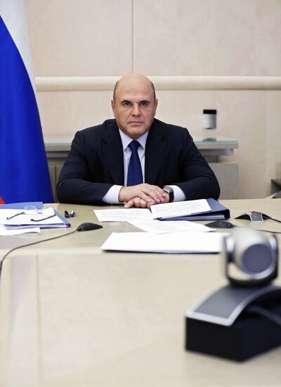 Премьер-министр РФ М. Мишустин провел заседание правительства РФ
