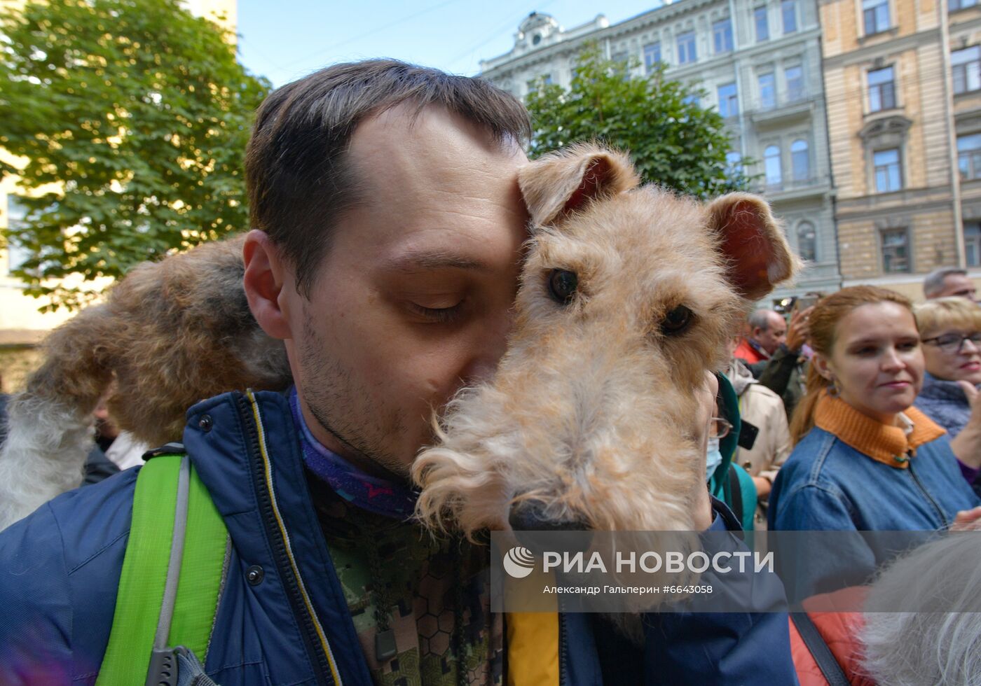 Празднование 80-летия со дня рождения С. Довлатова в Санкт-Петербурге