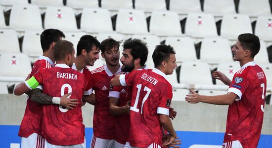 Футбол. Отборочный матч ЧМ-2022. Кипр – Россия