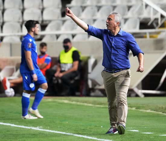 Футбол. Отборочный матч ЧМ-2022. Кипр – Россия