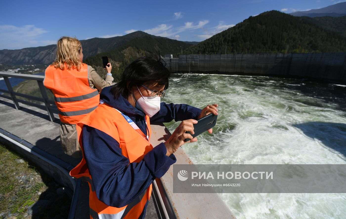 Открытие туристического маршрута на Саяно-Шушенской ГЭС