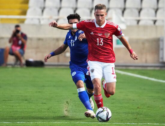 Футбол. Отборочный матч ЧМ-2022. Кипр – Россия