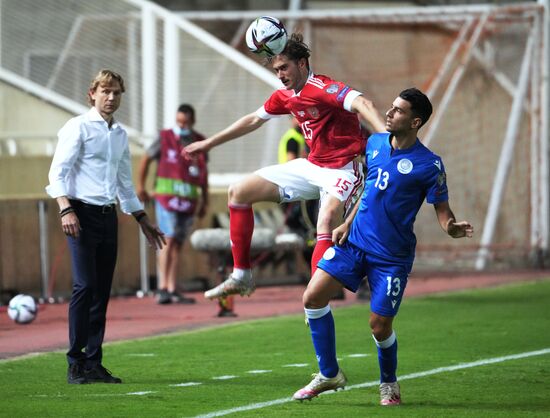 Футбол. Отборочный матч ЧМ-2022. Кипр – Россия