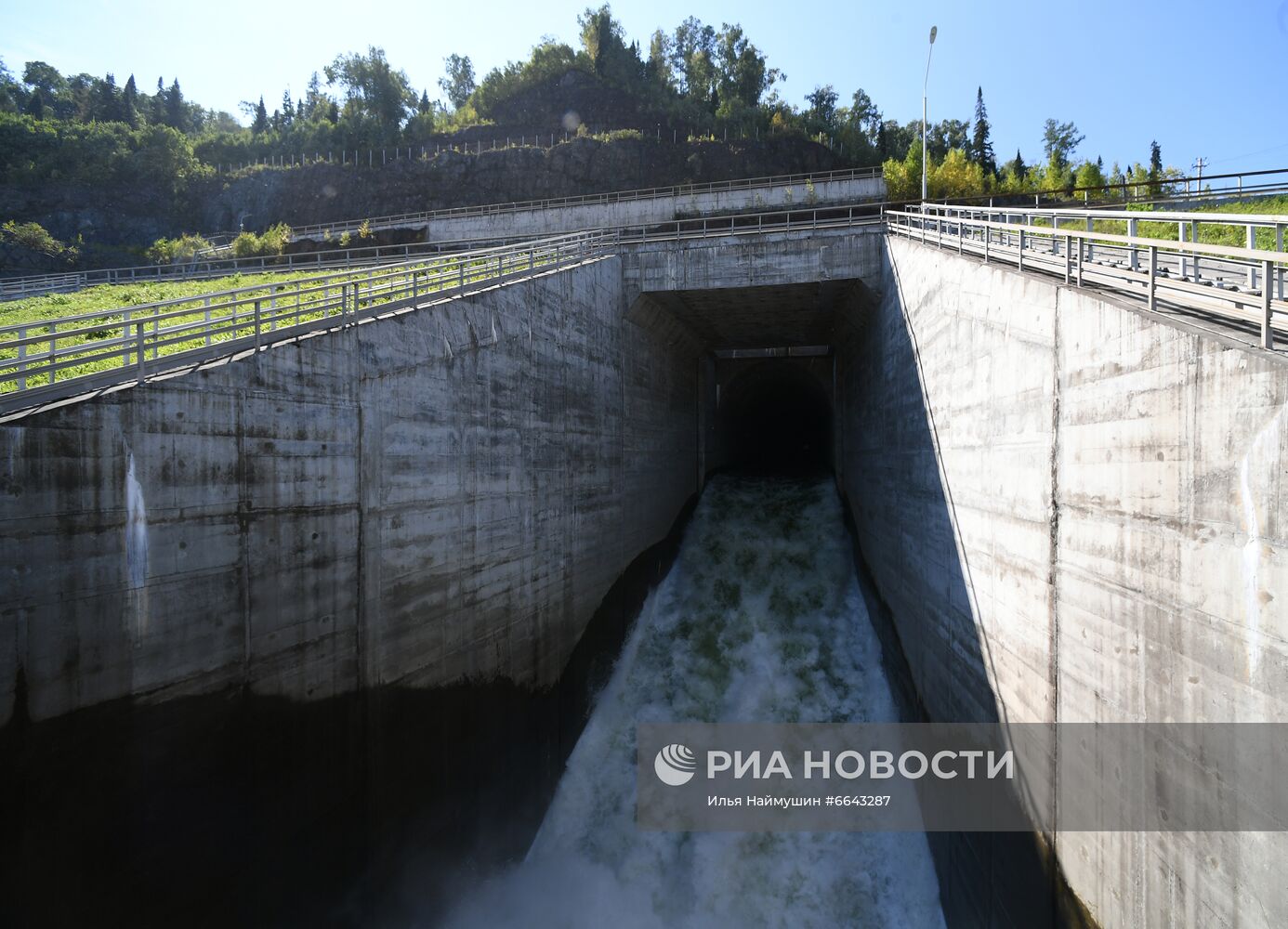 Открытие туристического маршрута на Саяно-Шушенской ГЭС