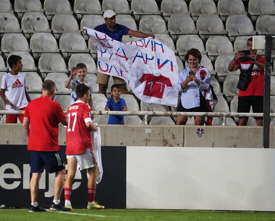 Футбол. Отборочный матч ЧМ-2022. Кипр – Россия