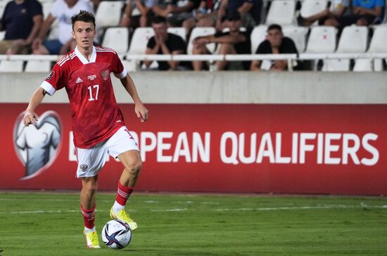 Футбол. Отборочный матч ЧМ-2022. Кипр – Россия