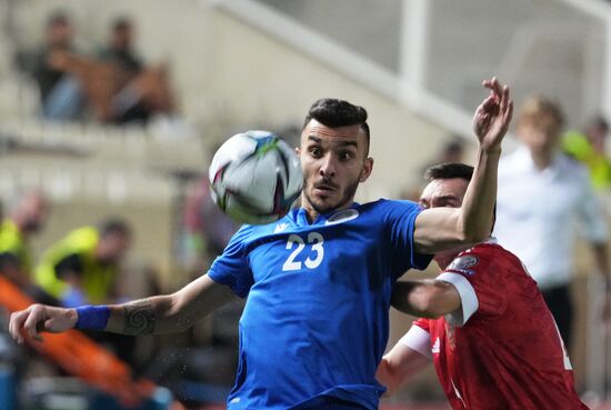 Футбол. Отборочный матч ЧМ-2022. Кипр – Россия