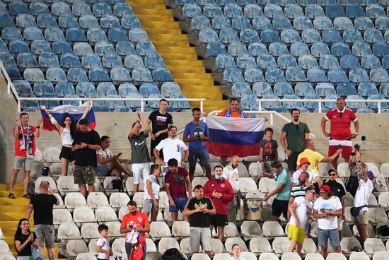 Футбол. Отборочный матч ЧМ-2022. Кипр – Россия