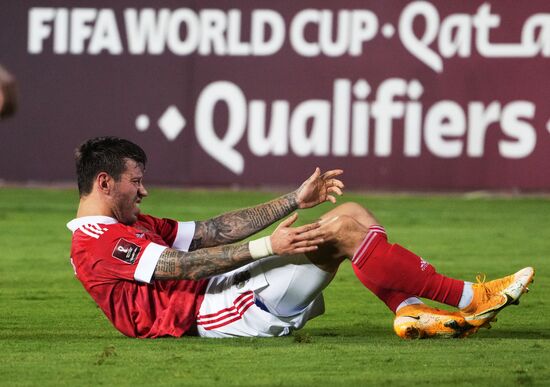 Футбол. Отборочный матч ЧМ-2022. Кипр – Россия