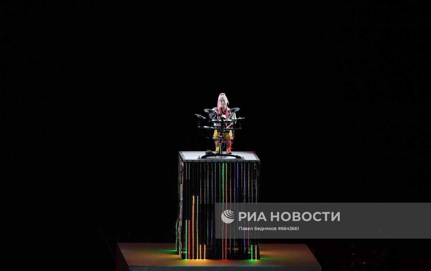 Церемония закрытия XVI летних Паралимпийских игр в Токио