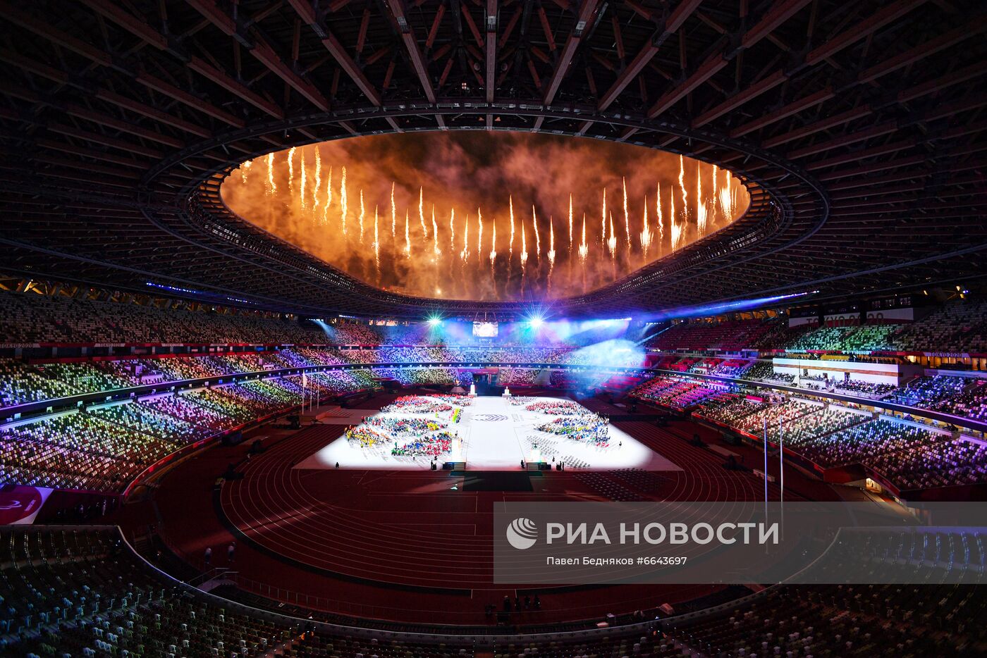 Церемония закрытия XVI летних Паралимпийских игр в Токио