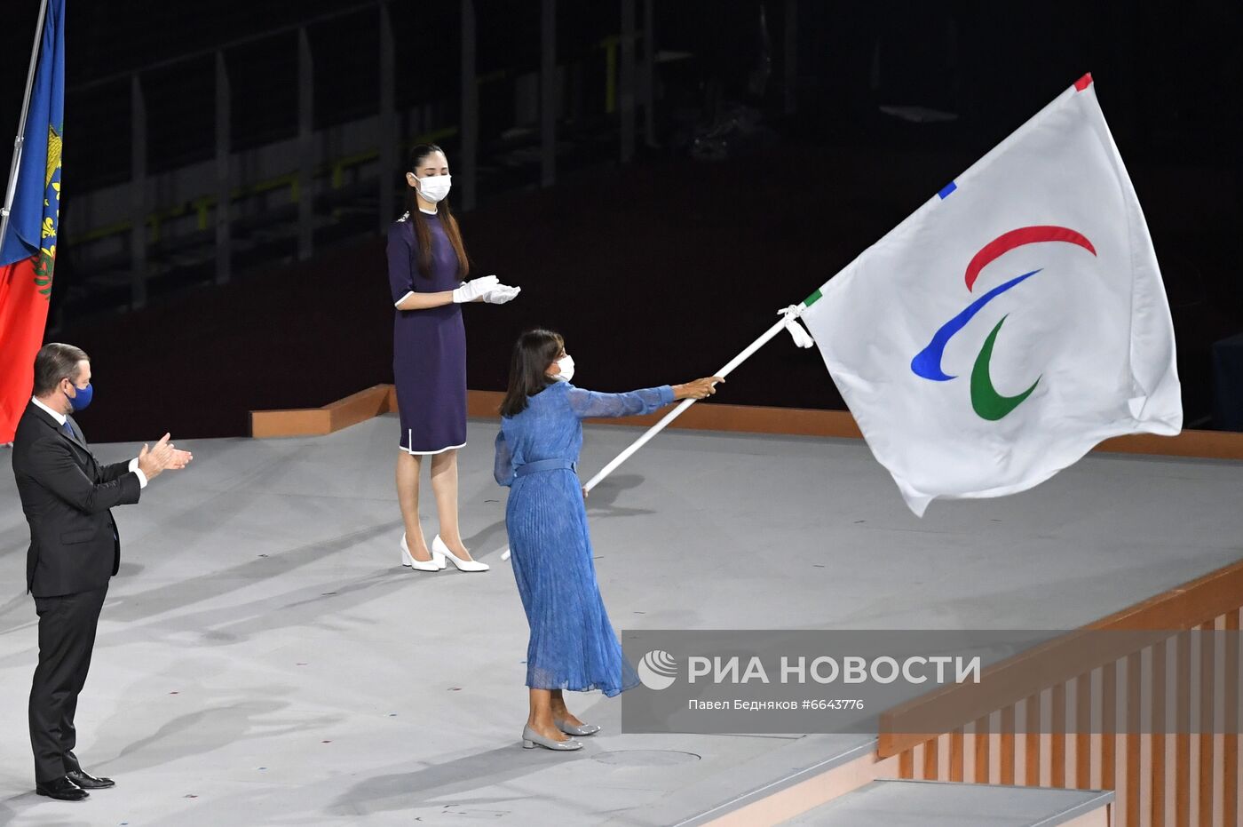 Церемония закрытия XVI летних Паралимпийских игр в Токио