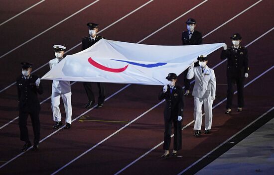 Церемония закрытия XVI летних Паралимпийских игр в Токио