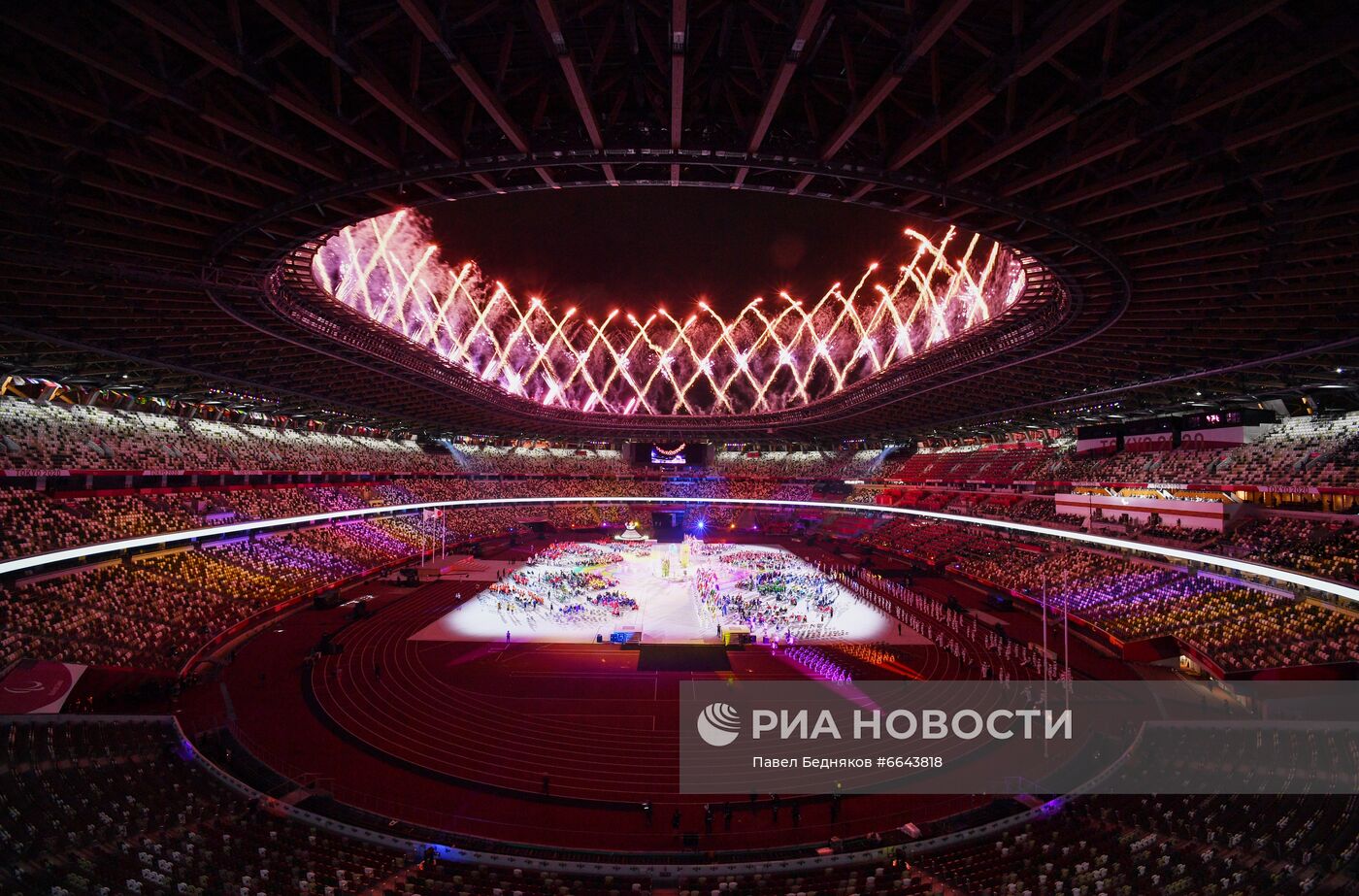 Церемония закрытия XVI летних Паралимпийских игр в Токио