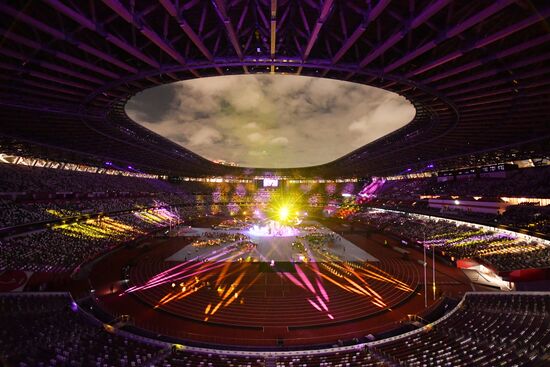 Церемония закрытия XVI летних Паралимпийских игр в Токио