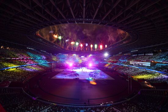 Церемония закрытия XVI летних Паралимпийских игр в Токио