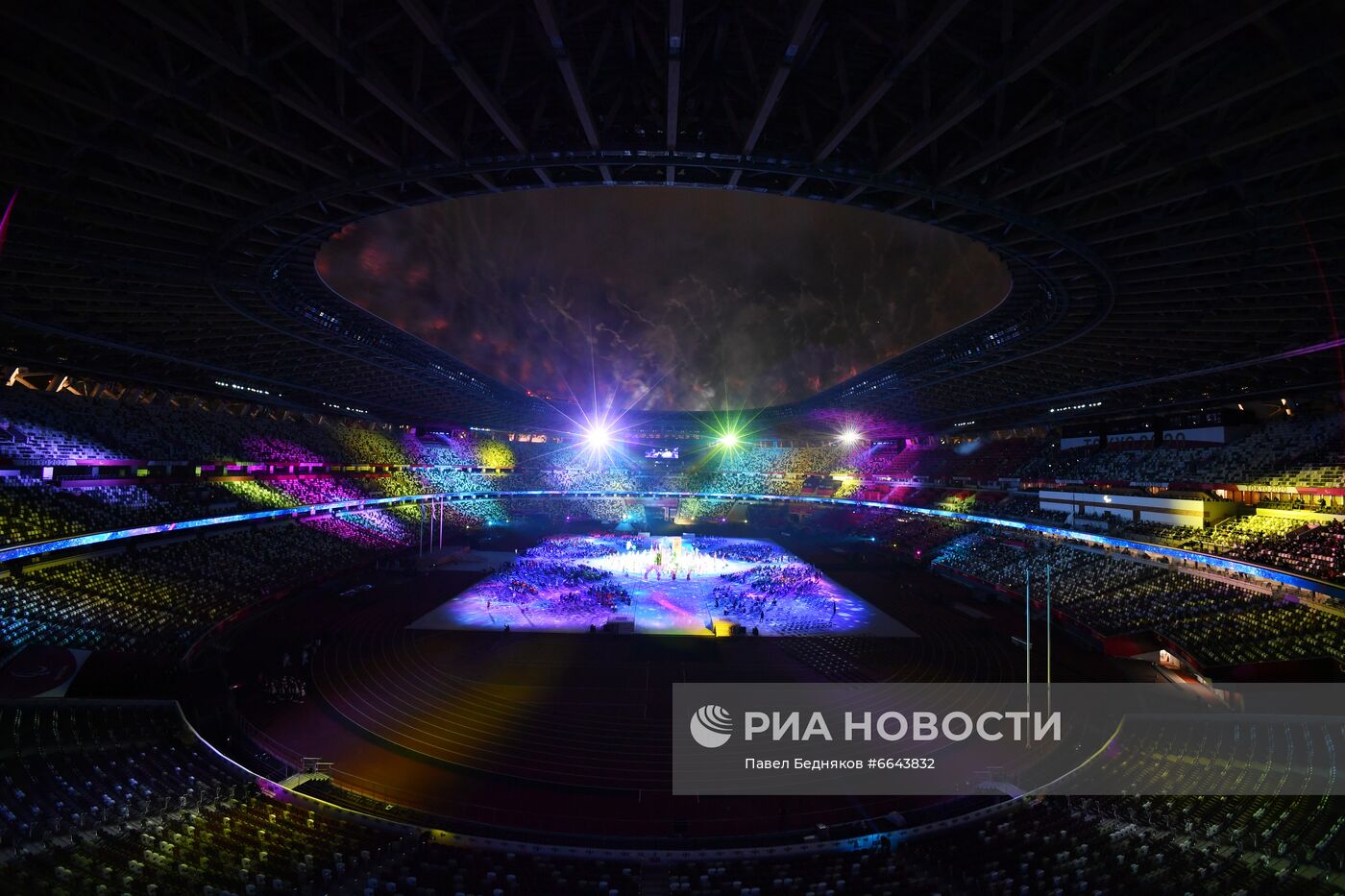 Церемония закрытия XVI летних Паралимпийских игр в Токио