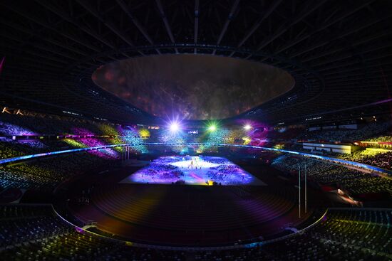 Церемония закрытия XVI летних Паралимпийских игр в Токио