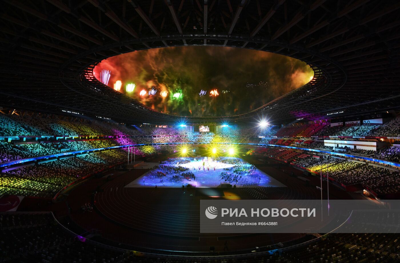 Церемония закрытия XVI летних Паралимпийских игр в Токио