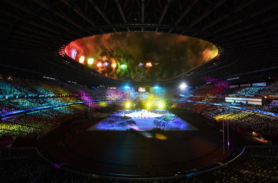 Церемония закрытия XVI летних Паралимпийских игр в Токио