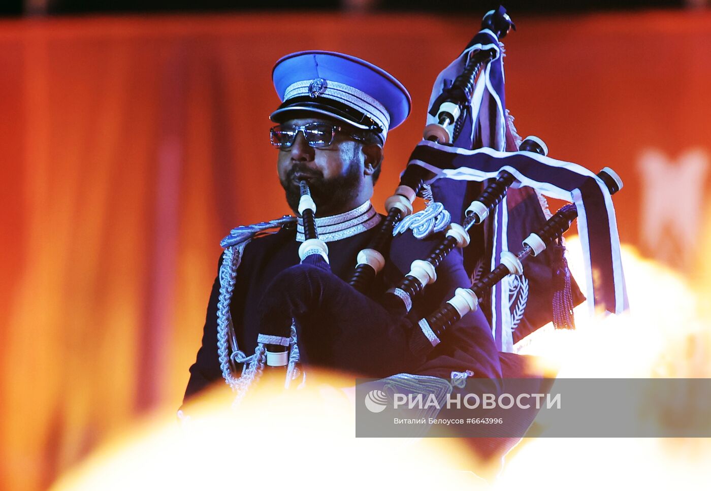 Церемония закрытия XIV Международного военно-музыкального фестиваля "Спасская башня"  2021