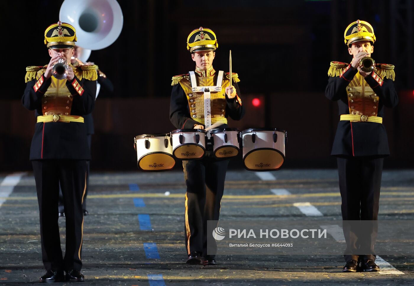 Церемония закрытия XIV Международного военно-музыкального фестиваля "Спасская башня"  2021