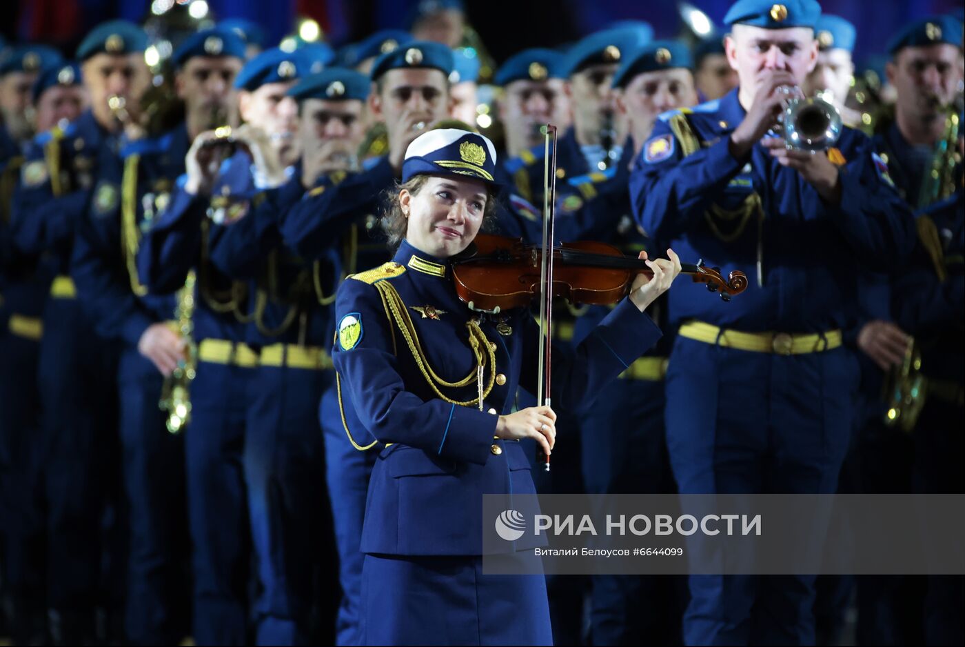 Церемония закрытия XIV Международного военно-музыкального фестиваля "Спасская башня"  2021