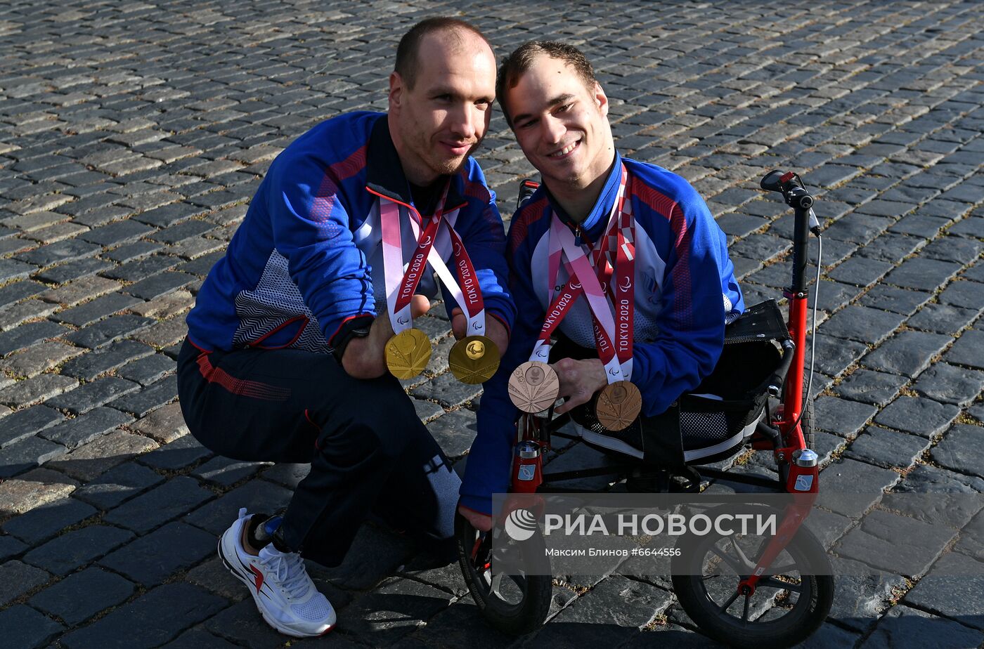 Концерт в честь паралимпийской сборной России на Красной площади