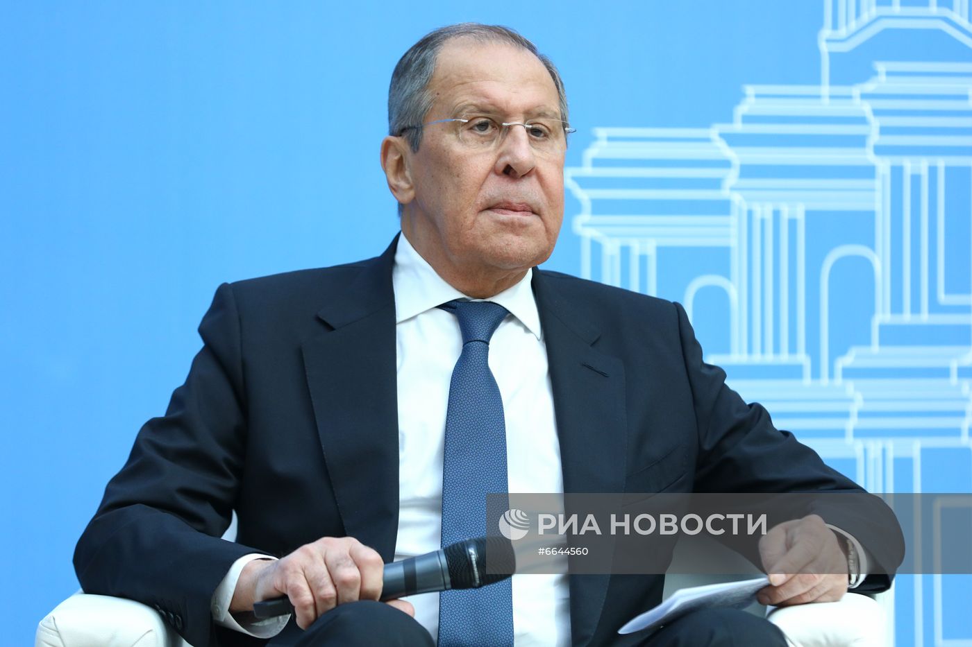 Поездка министра иностранных дел РФ С. Лаврова в  Санкт-Петербург
