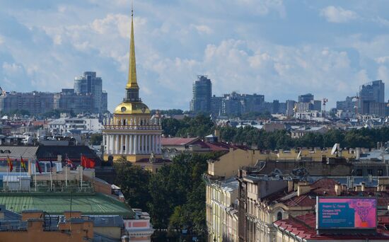 Смотровая площадка Думской башни открылась в Санкт-Петербурге