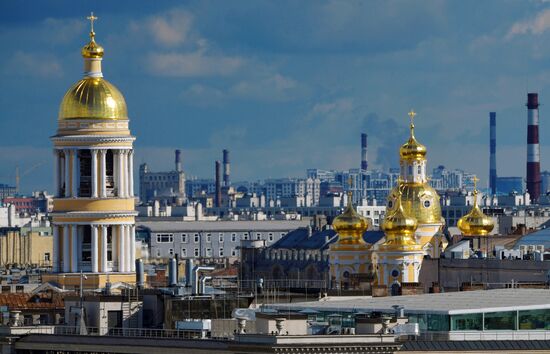 Смотровая площадка Думской башни открылась в Санкт-Петербурге