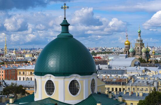 Смотровая площадка Думской башни открылась в Санкт-Петербурге