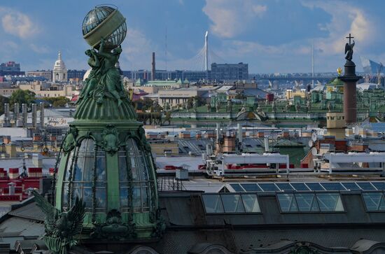 Смотровая площадка Думской башни открылась в Санкт-Петербурге